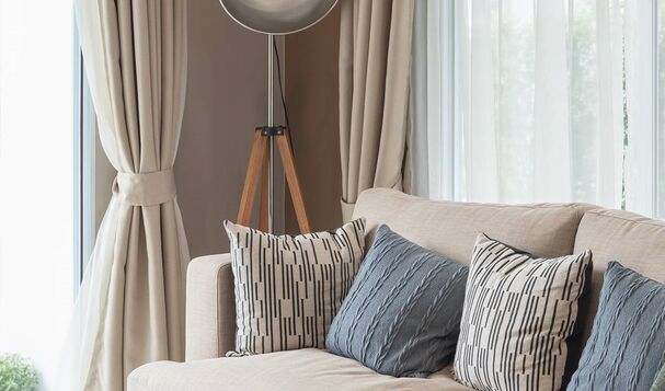 Vorhänge, Gardinen, Retro