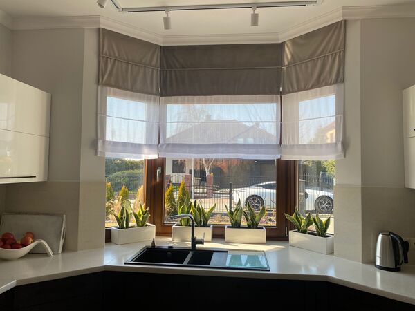 Wie wählt man einen Vorhang für die Küche? 2