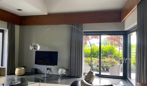 Vorhänge für das Wohnzimmer - moderne Arrangements - iDESCU